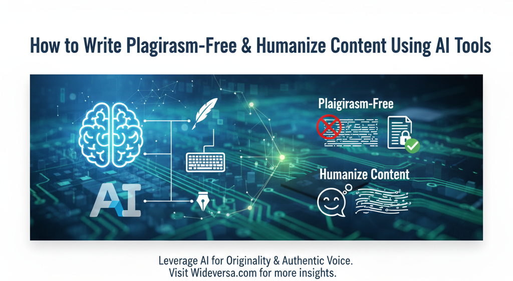 Write Plagiarism-Free & Humanize Content Using AI Tools