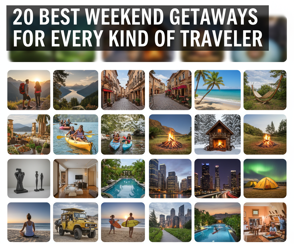 Weekend Getaways for Travelers