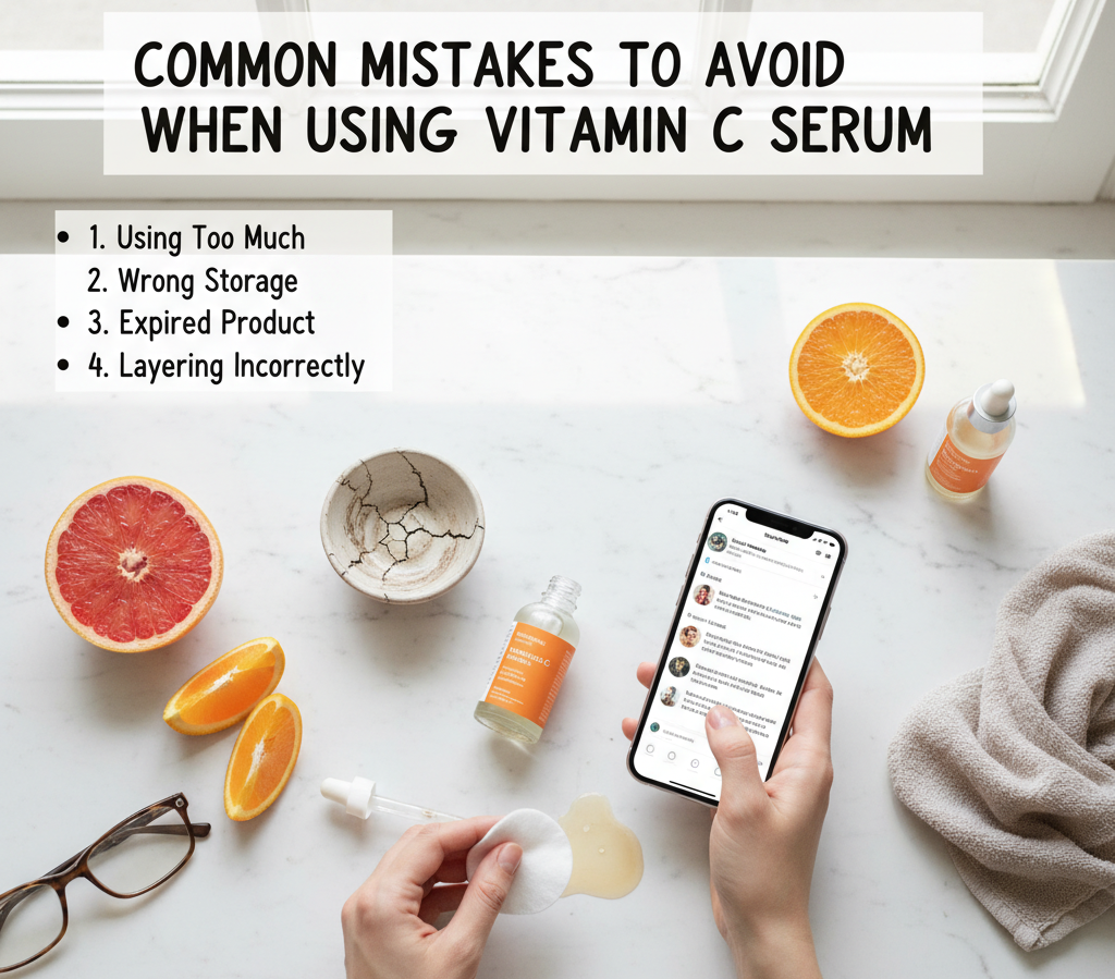 how to use vitamin C serum