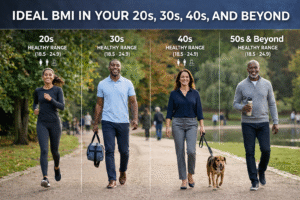 Ideal BMI in Your 20s, 30s, 40s, and Beyond