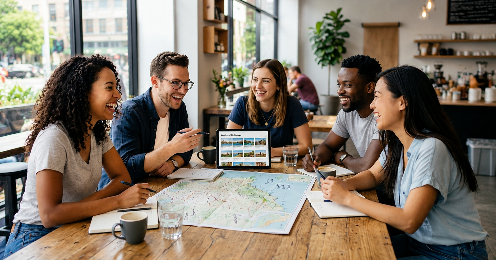 best weekend getaway ideas for groups